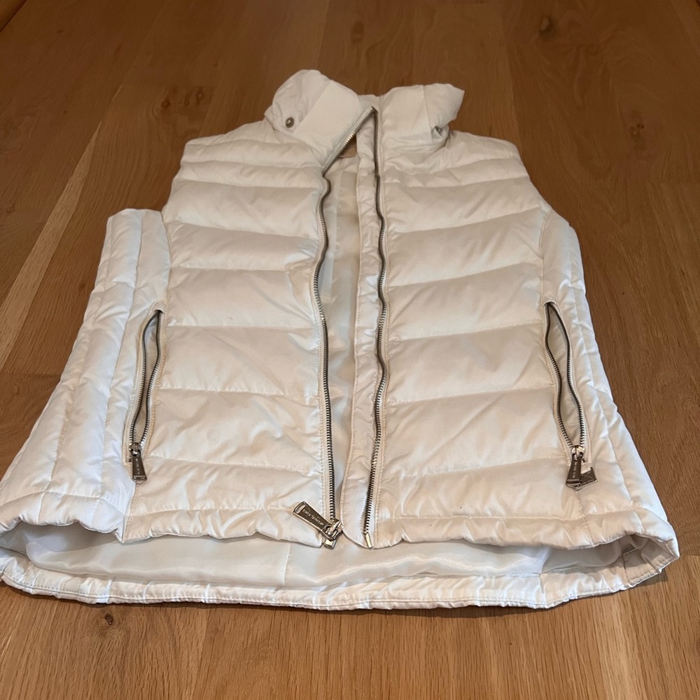 White MICHAEL by Michael down Kors Puffer Vest